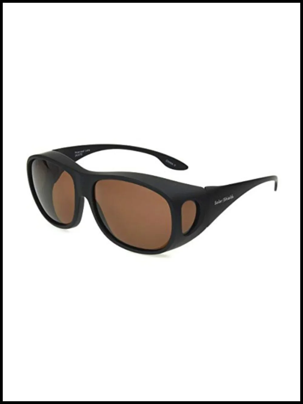 Polarized Fit Over Sunglasses Scratch Impact Resistant UV Protection Nylon Frame